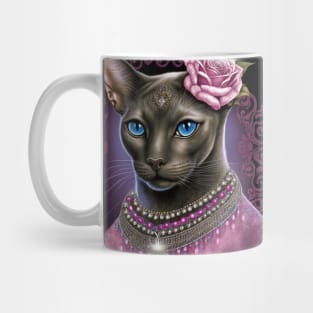 Rosey Abyssinian Cat Mug
